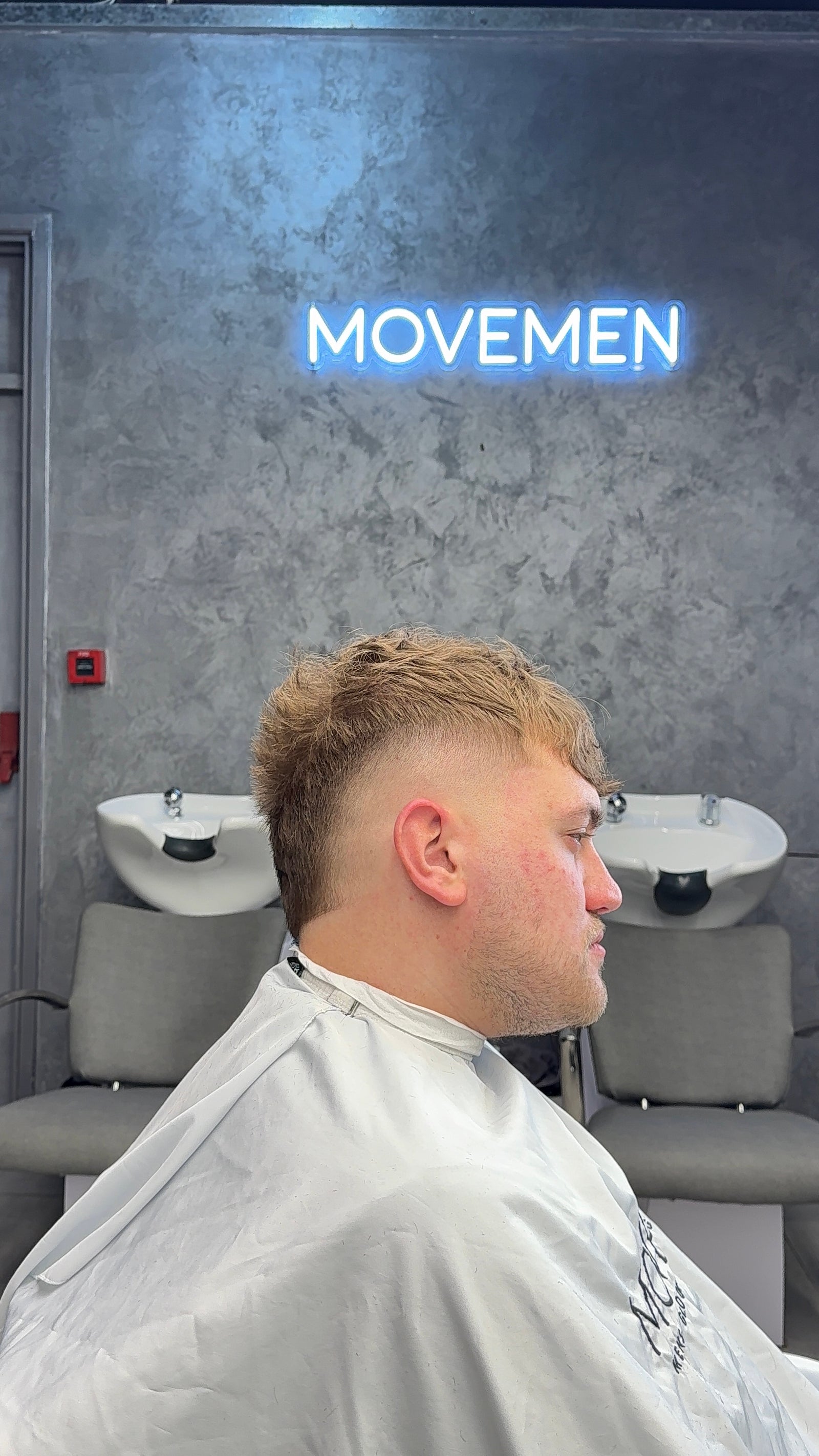 MOVEMEN Leeds fade — side profile